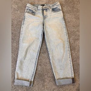 Express Mid-rise Boyfriend Jeans